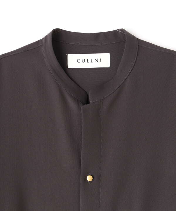 CULLNI/クルニ/Band Collar Shirt Blouson/バンドカラーシャツブルゾン/23-SS-015