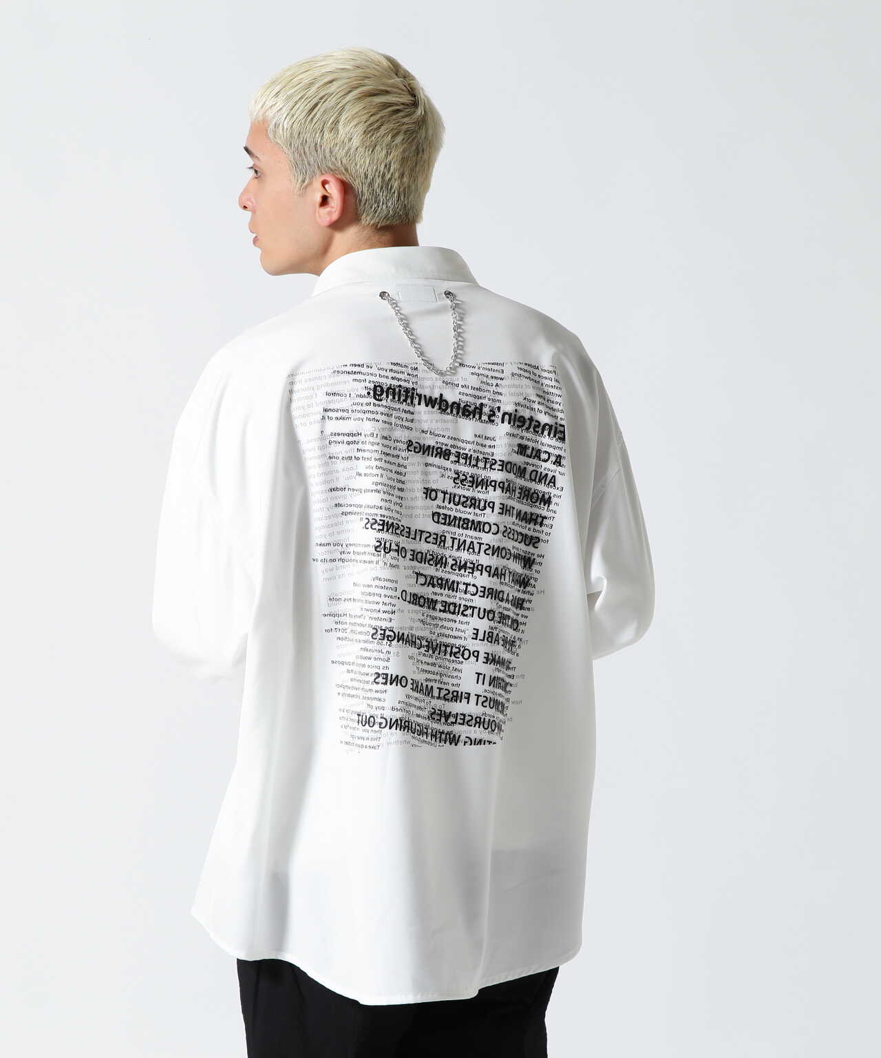 Dankeschon/ダンケシェーン/Collage Chain Shirt/コラージュチェーンシャツ