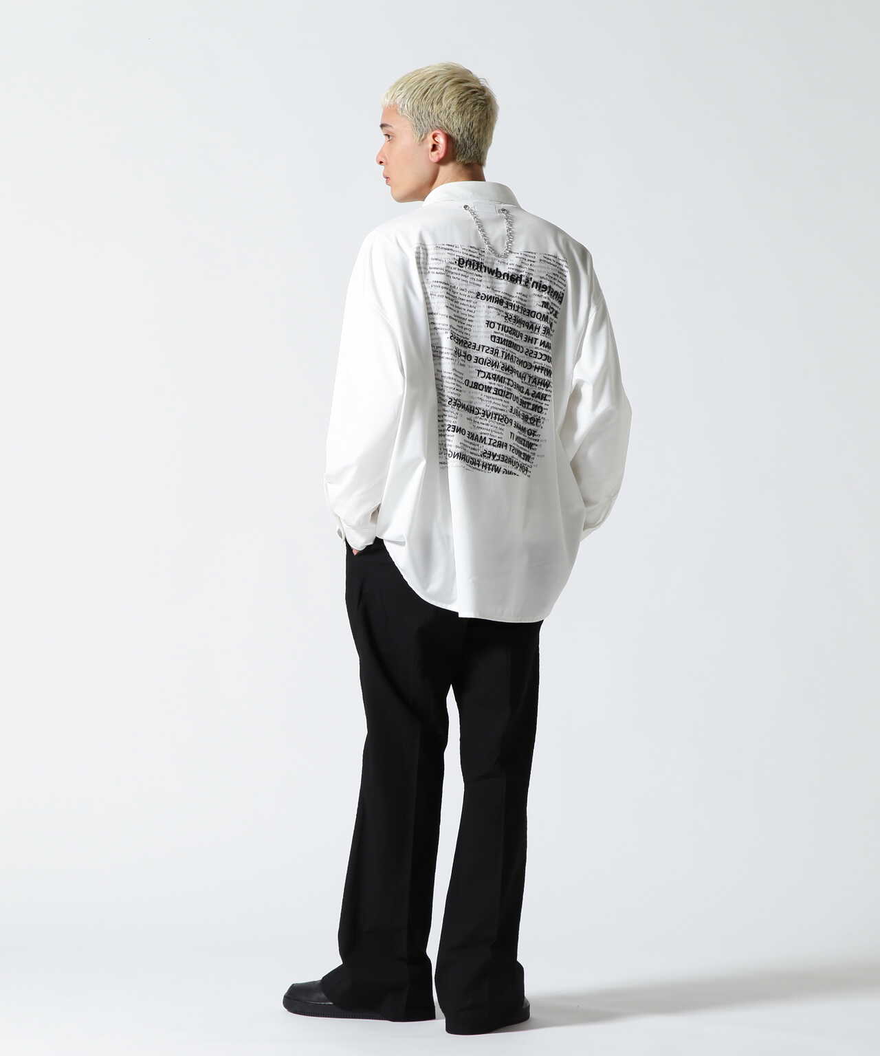 Dankeschon/ダンケシェーン/Collage Chain Shirt/コラージュチェーンシャツ