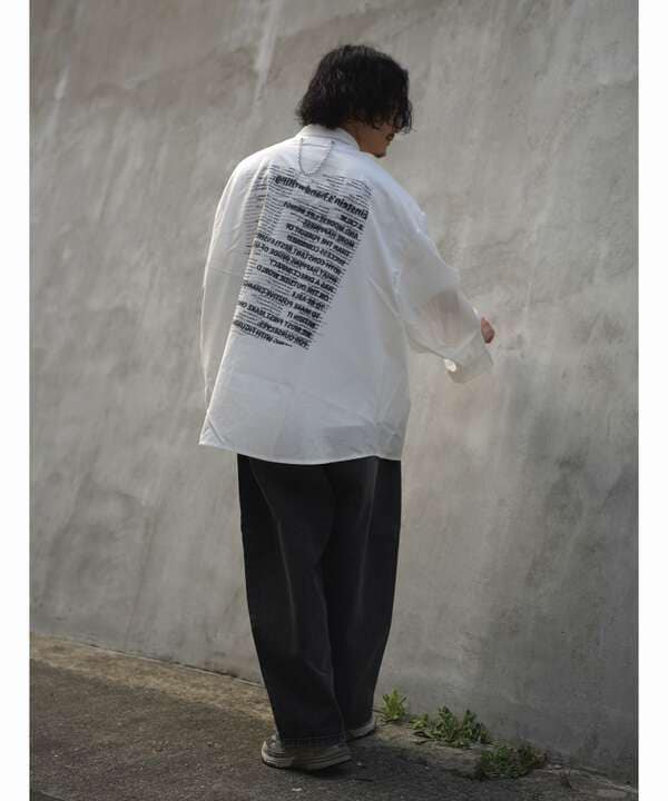 Dankeschon/ダンケシェーン/Collage Chain Shirt/コラージュチェーン
