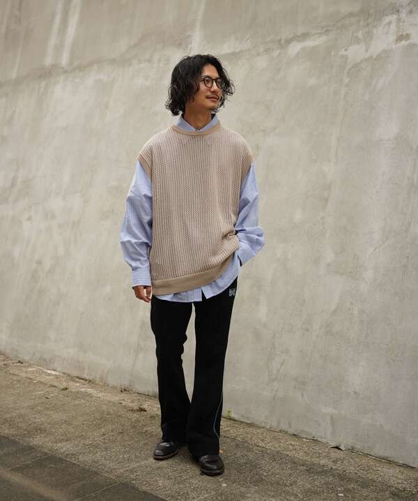 WHITELAND/ホワイトランド/STRIPE SHIRTS/ストライプシャツ