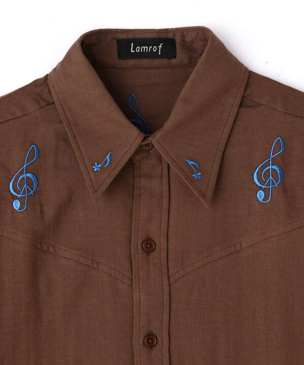 Lamrof/ラムロフ/W Ganze Westen Peace Shirts