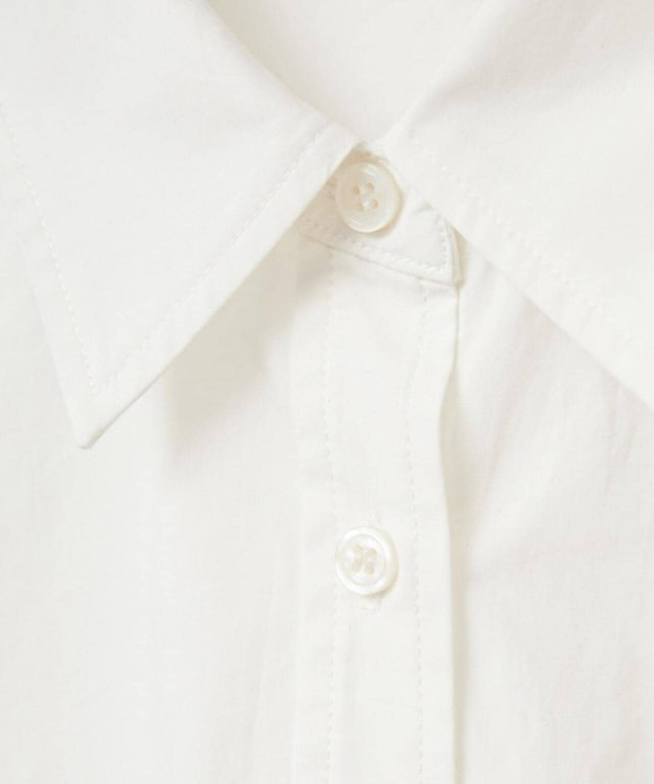 CLANE/クラネ/WAIST RIBBON SHAPE SHIRT | LHP ( エルエイチピー