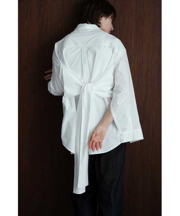 CLANE/クラネ/WAIST RIBBON SHAPE SHIRT（7843120715 ...