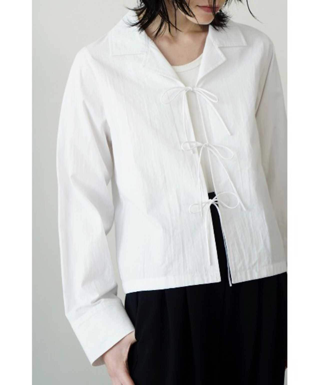 CLANE/クラネ/COMPACT RIBBON SHIRT | LHP ( エルエイチピー ) | US