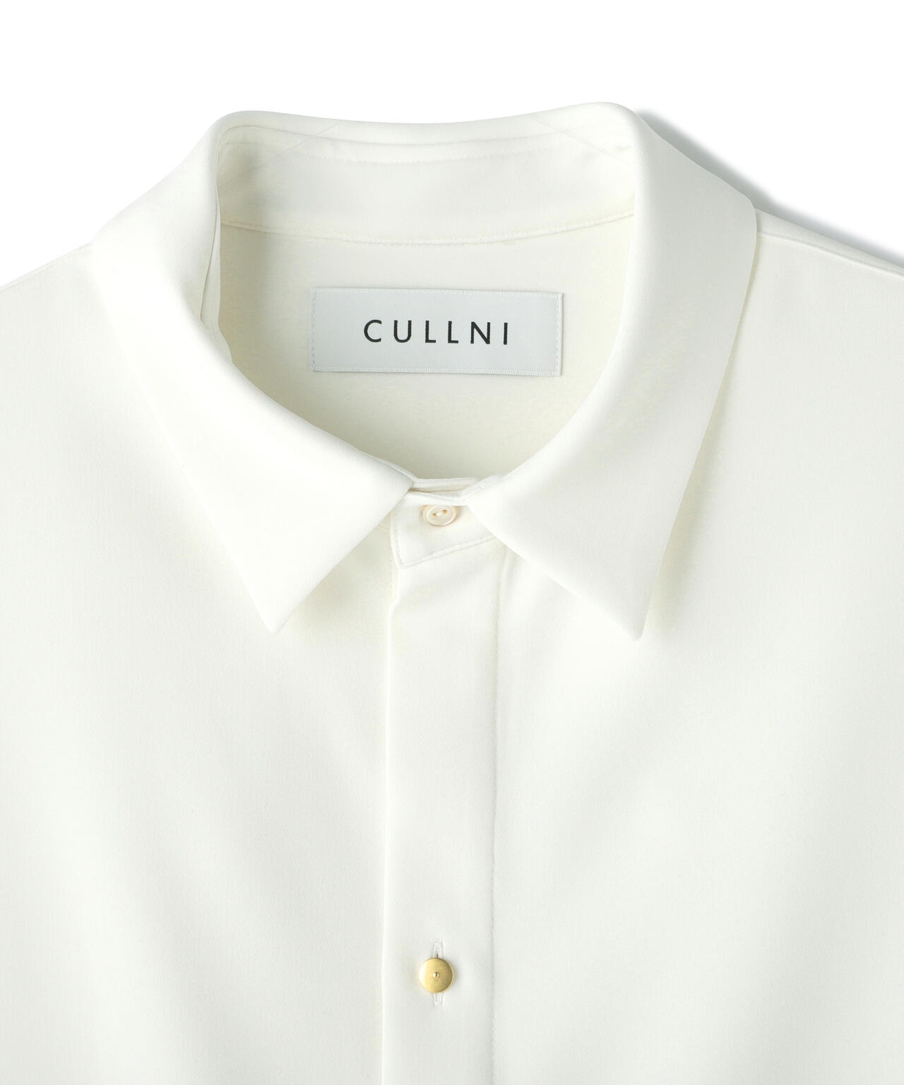 CULLNI ジップオープンカラーショートスリーブシャツ(23-SS-014)-
