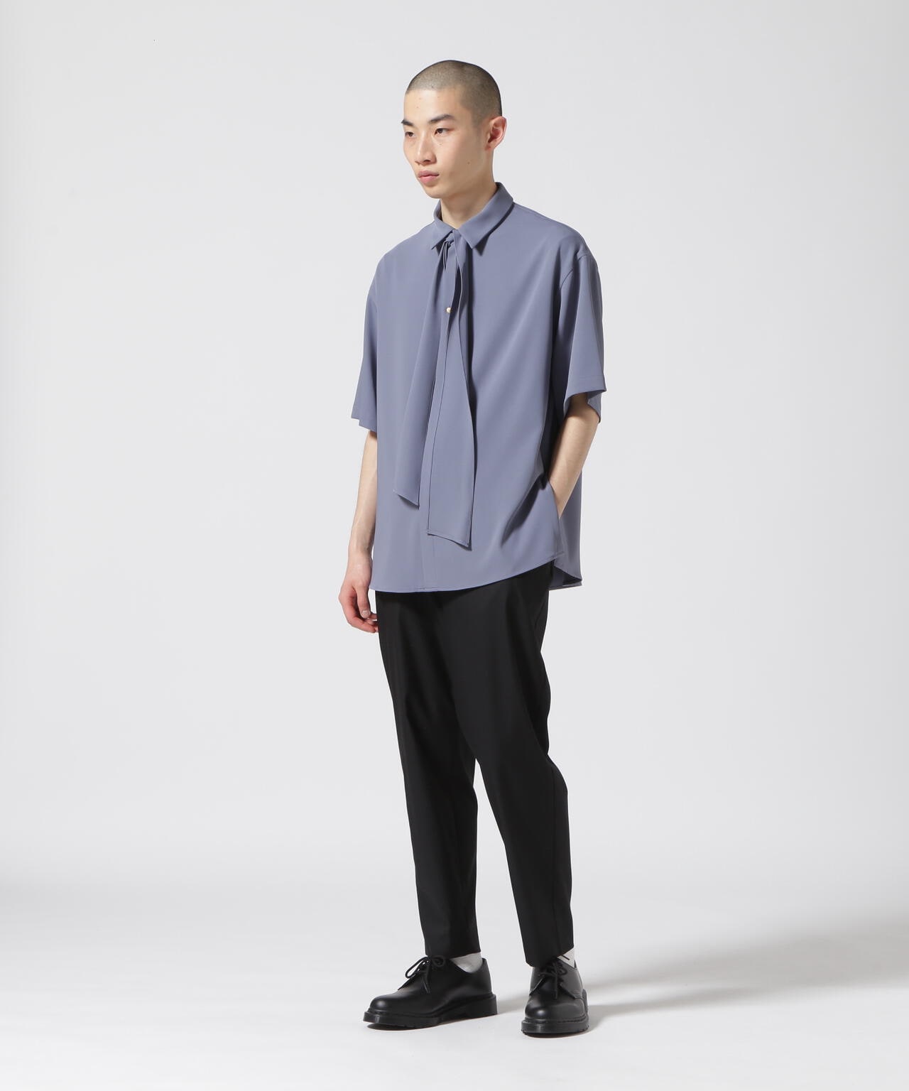 CULLNI/クルニ/Double Short Sleeve Shirt/ダブルショートスリーブ