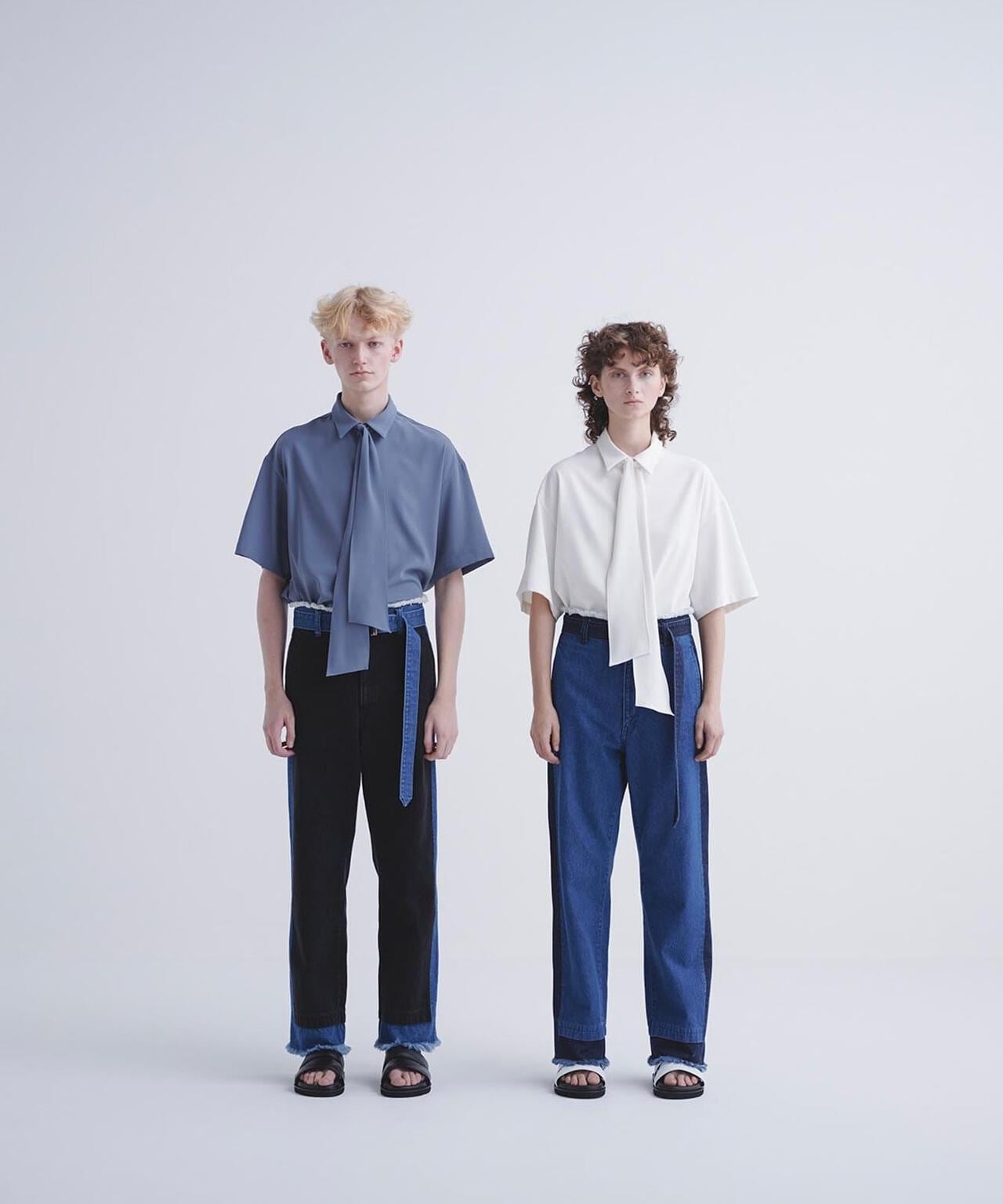 CULLNI/クルニ/Double Short Sleeve Shirt/ダブルショートスリーブ