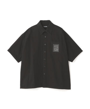 RAFSIMONS/ラフシモンズ/OS short sleeves denim shirts