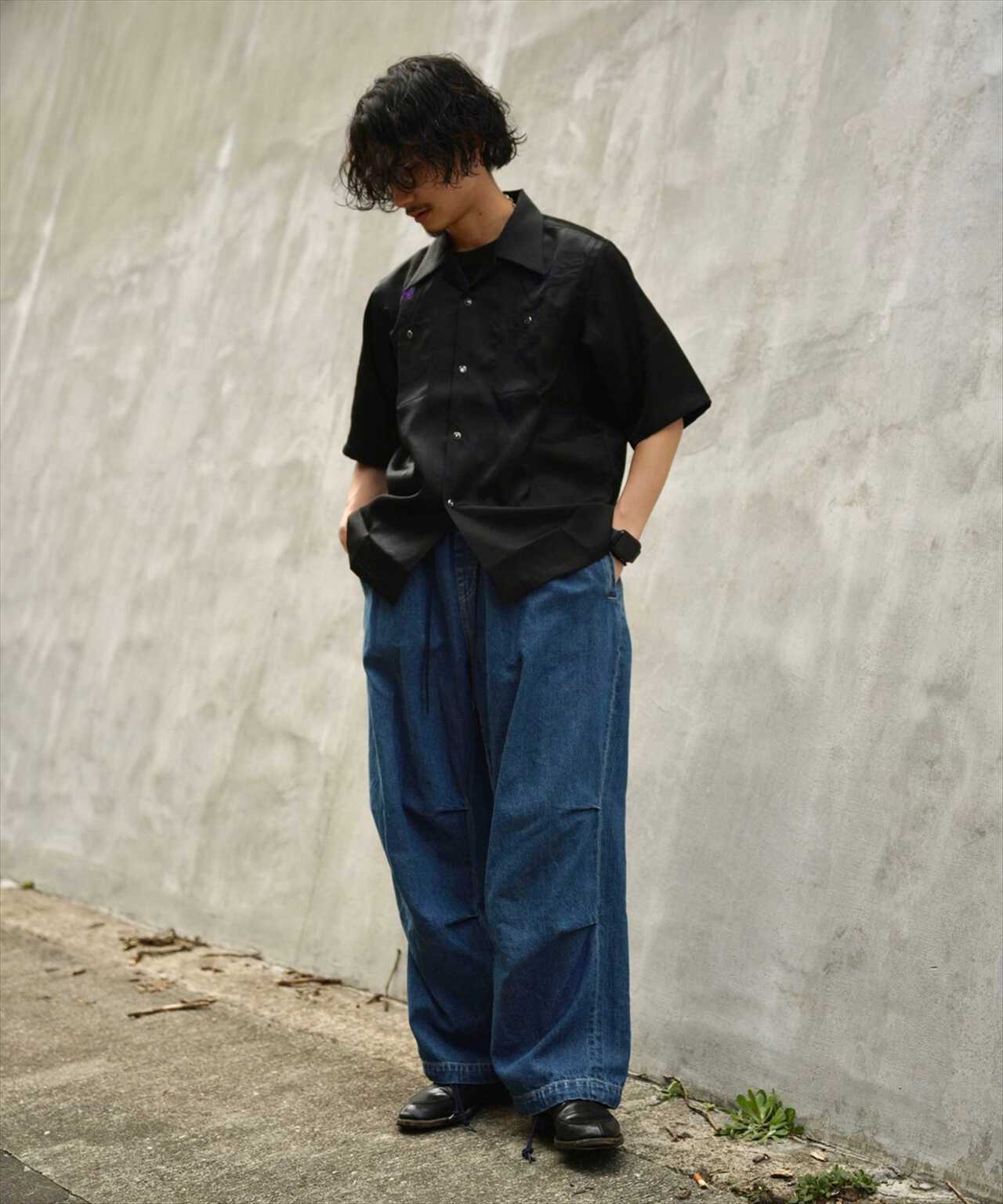 NEEDLES/ニードルス/S/S COWBOY ONE-UP SHIRT - POLY SLUB SATEEN ...