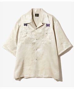 【冬に購入】NEEDLES S/S COWBOY ONE-UP SHIRT-SATEEN トップス