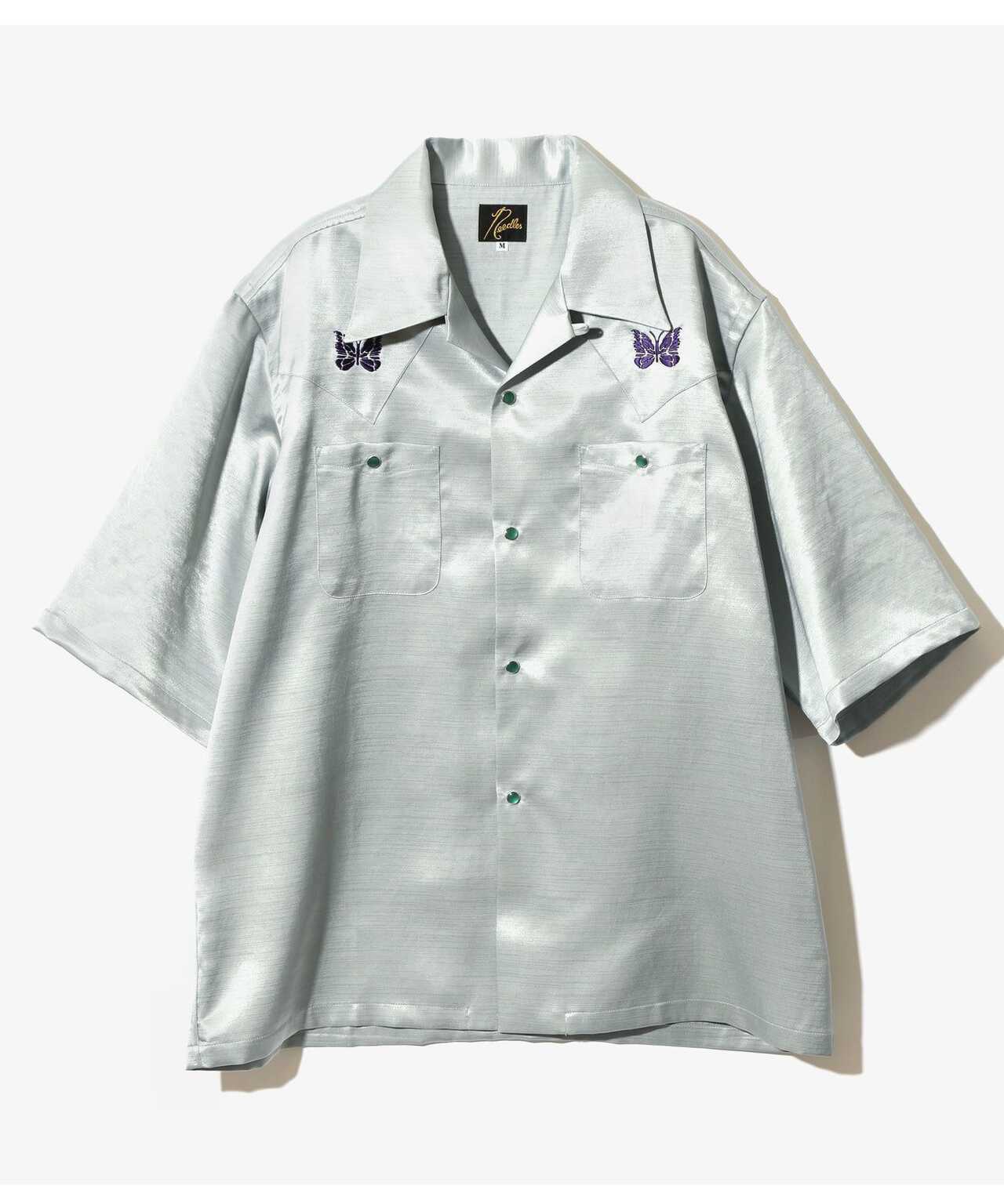 NEEDLES/ニードルス/S/S COWBOY ONE-UP SHIRT - POLY SLUB SATEEN/カウボーイシャツ サテン | LHP  ( エルエイチピー ) | US ONLINE STORE（US オンラインストア）