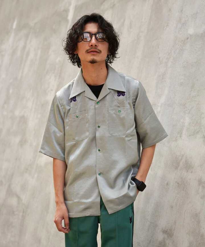 needles 20SS cut oof S/S One-Up Shirt