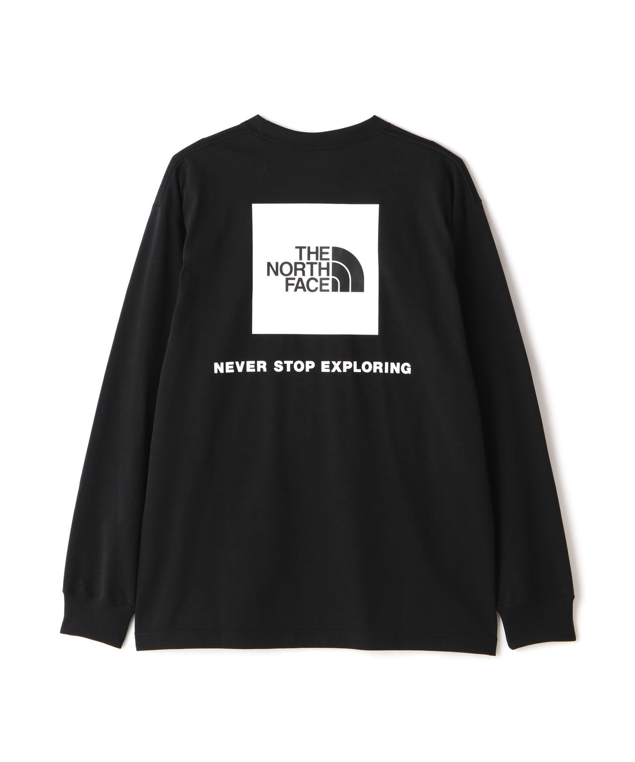 THE NORTH FACE/ザ・ノースフェイス/L/S Back Square Logo Tee/バック