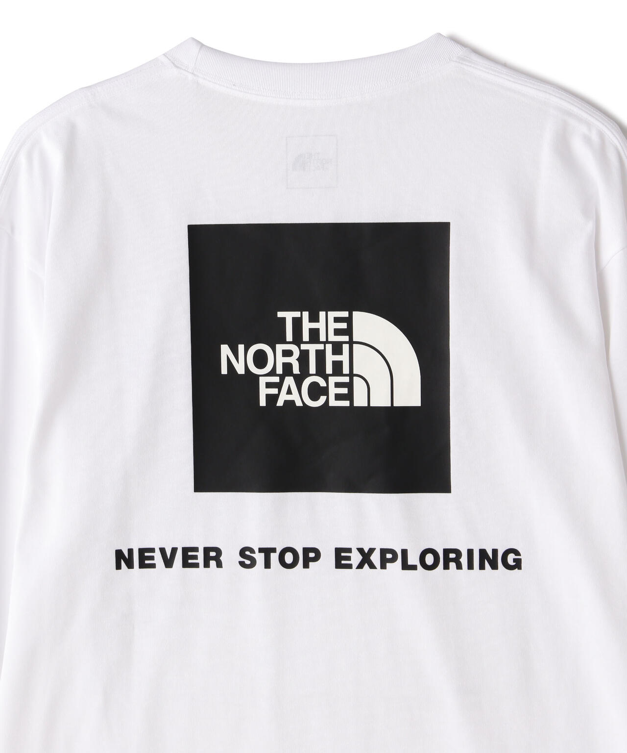 THE NORTH FACE/ザ・ノースフェイス/L/S Back Square Logo Tee/バック