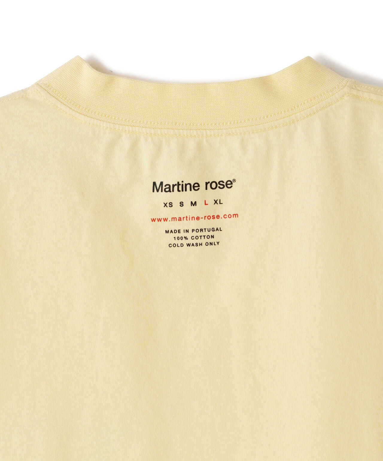 MARTIN ROSE/マーティンローズ/OVERSIZED NOSLEEVE T-SHIRT/オーバー