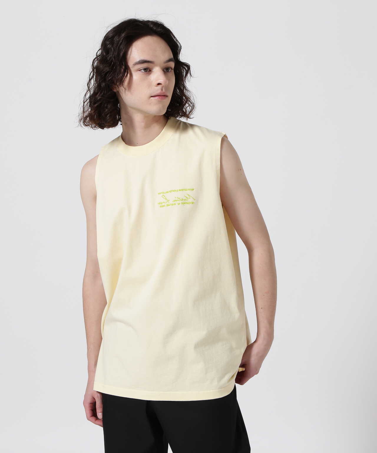 MARTIN ROSE/マーティンローズ/OVERSIZED NOSLEEVE T-SHIRT/オーバー