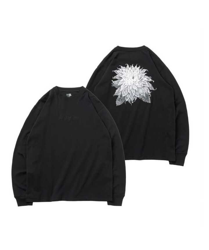 YohjiYamamoto×NewEra/ヨウジヤマモト×ニューエラ/DAHLIA L/S TEE