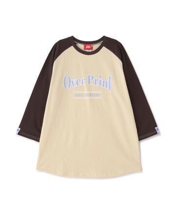 overprint/オーバープリント/LURE 3/4S Tee/ラグランスリーブTシャツ