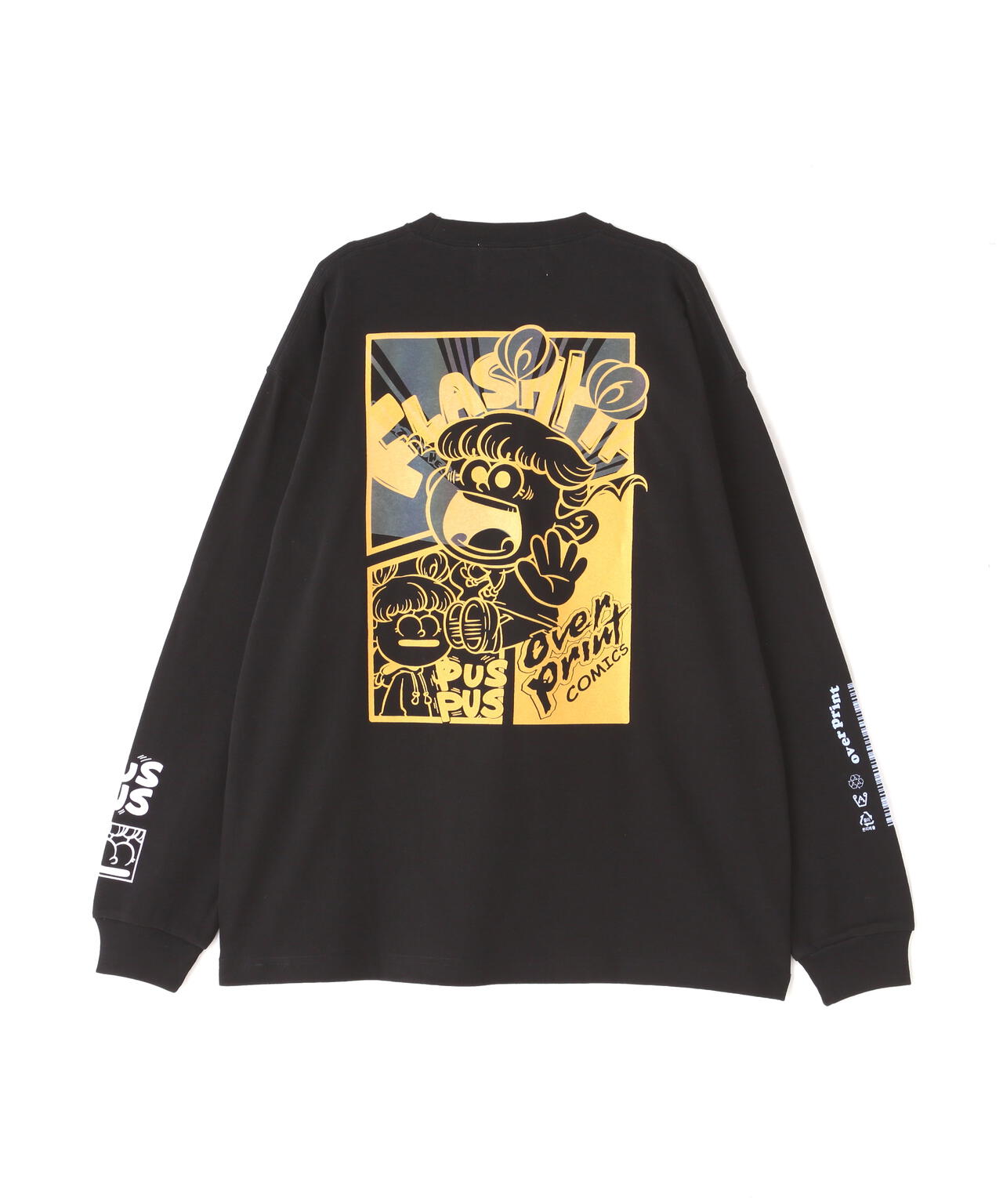 OVER PRINT オーバープリント COMICS TEE Lサイズ - Tシャツ