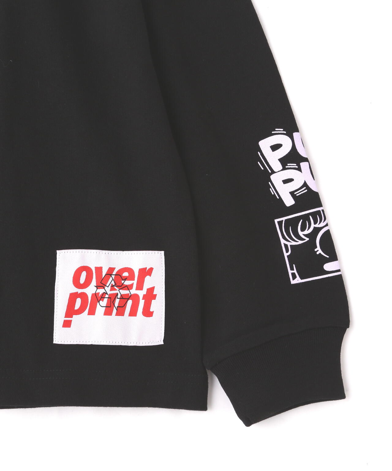 overprint/オーバープリント/COMICS Heavy LS Tee/プリントTシャツ