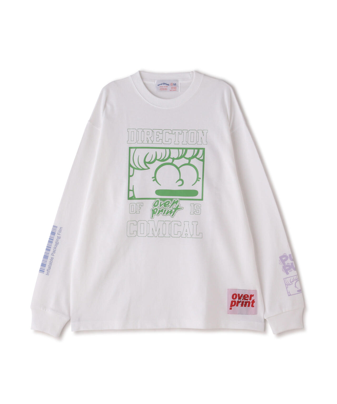 overprint/オーバープリント/COMICS Heavy LS Tee/プリントTシャツ ...