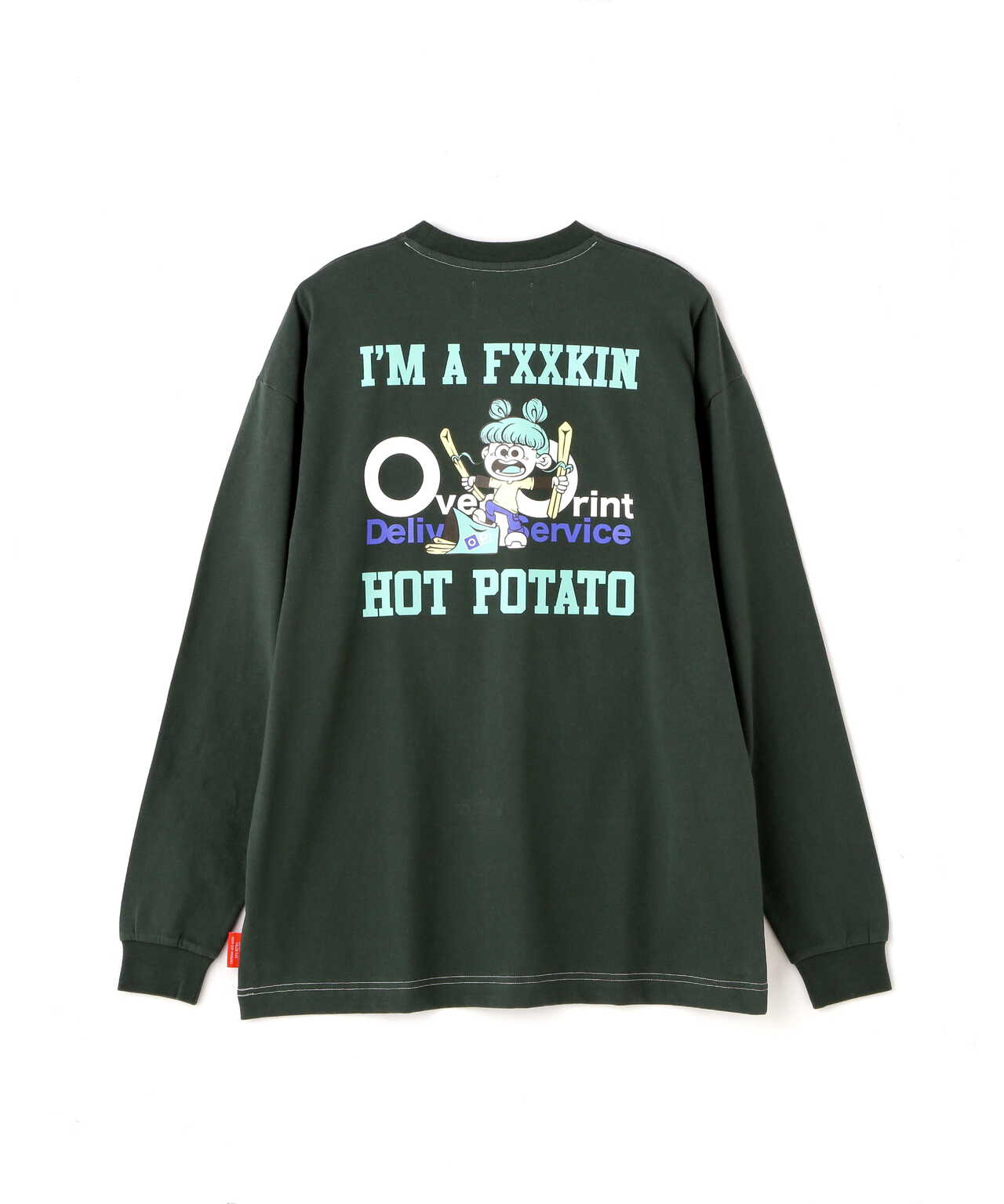 overprint/オーバープリント/POTATO LS Tee/グラフィックロングスリーブTシャツ | LHP ( エルエイチピー ) | US  ONLINE STORE（US オンラインストア）