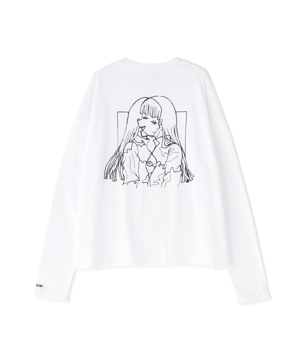 gibous×LHP/ギボス×エルエイチピー/Twins girl long Tshirt/コラボロングスリーブTシャツ