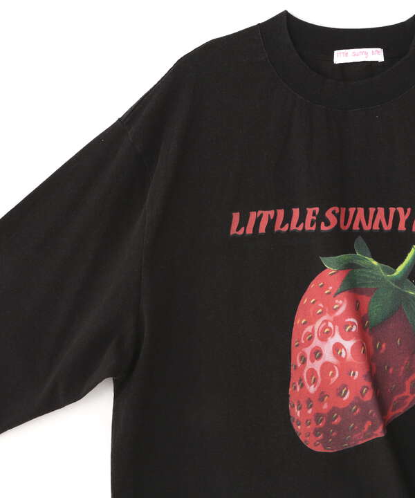LittleSunnyBite/リトルサニーバイト/Strawberry long tee/ロンT