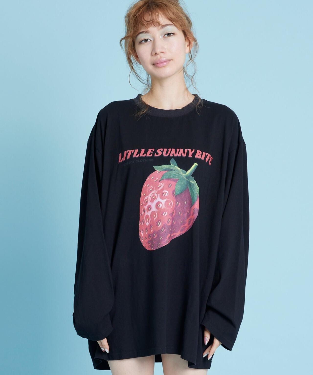 LittleSunnyBite/リトルサニーバイト/Strawberry long tee/ロンT | LHP