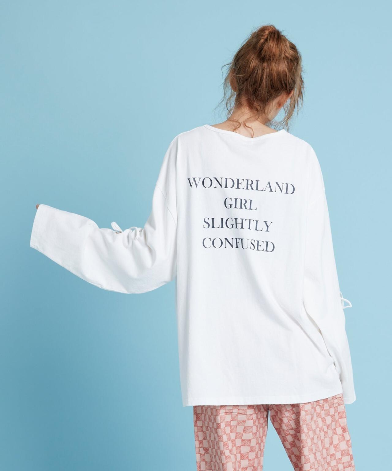 LittleSunnyBite/リトルサニーバイト/Alice in Wonderland long tee