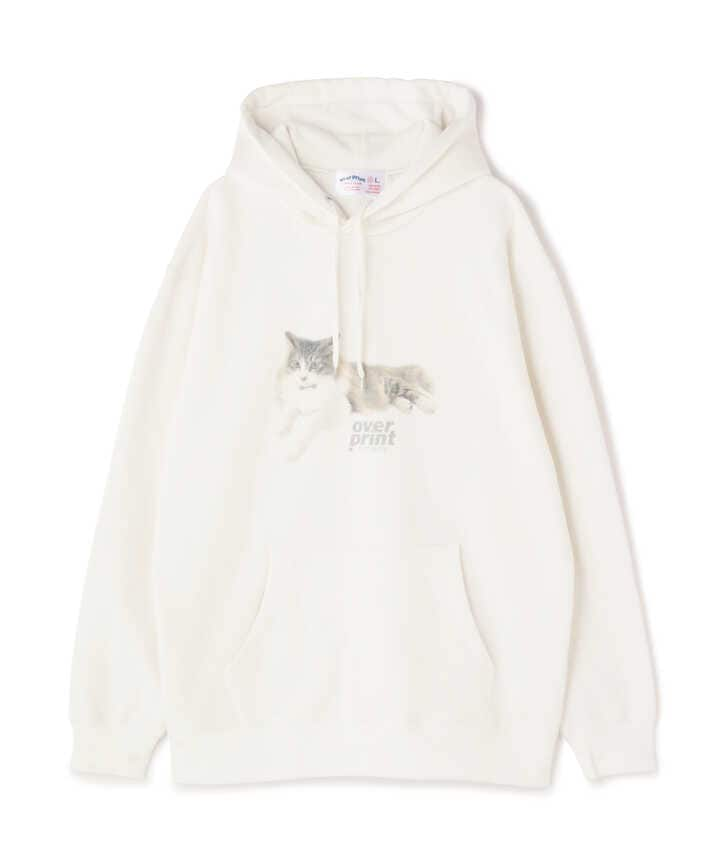 overprint×TITTY&CO. /オーバープリント×ティティー・アンド・コー/Cat Hoodie(White)/キャットパーカー | LHP  ( エルエイチピー ) | US ONLINE STORE（US オンラインストア）