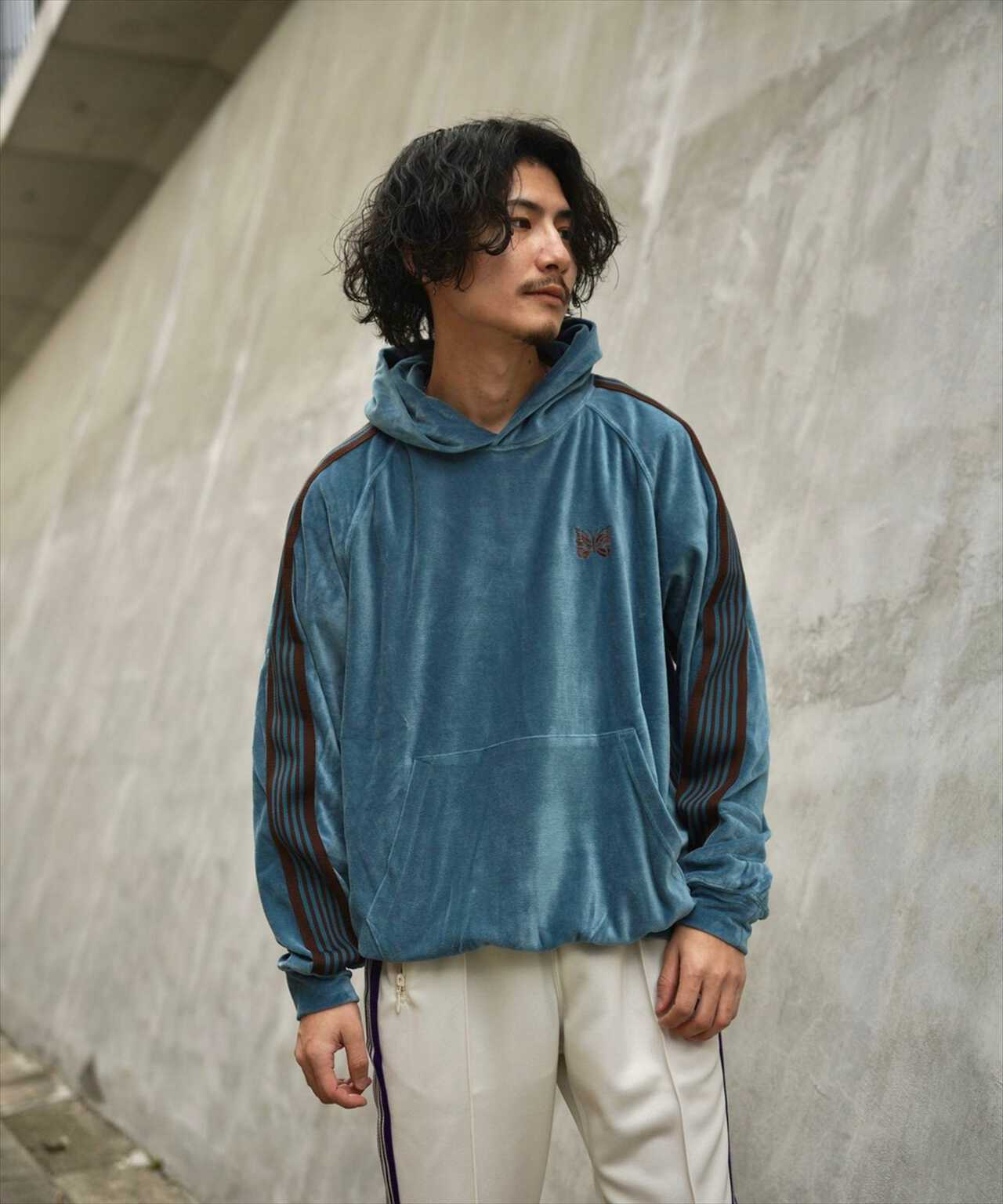 NEEDLES/ニードルス/Track Hoody トラックパーカー ベロア | mdh.com.sa