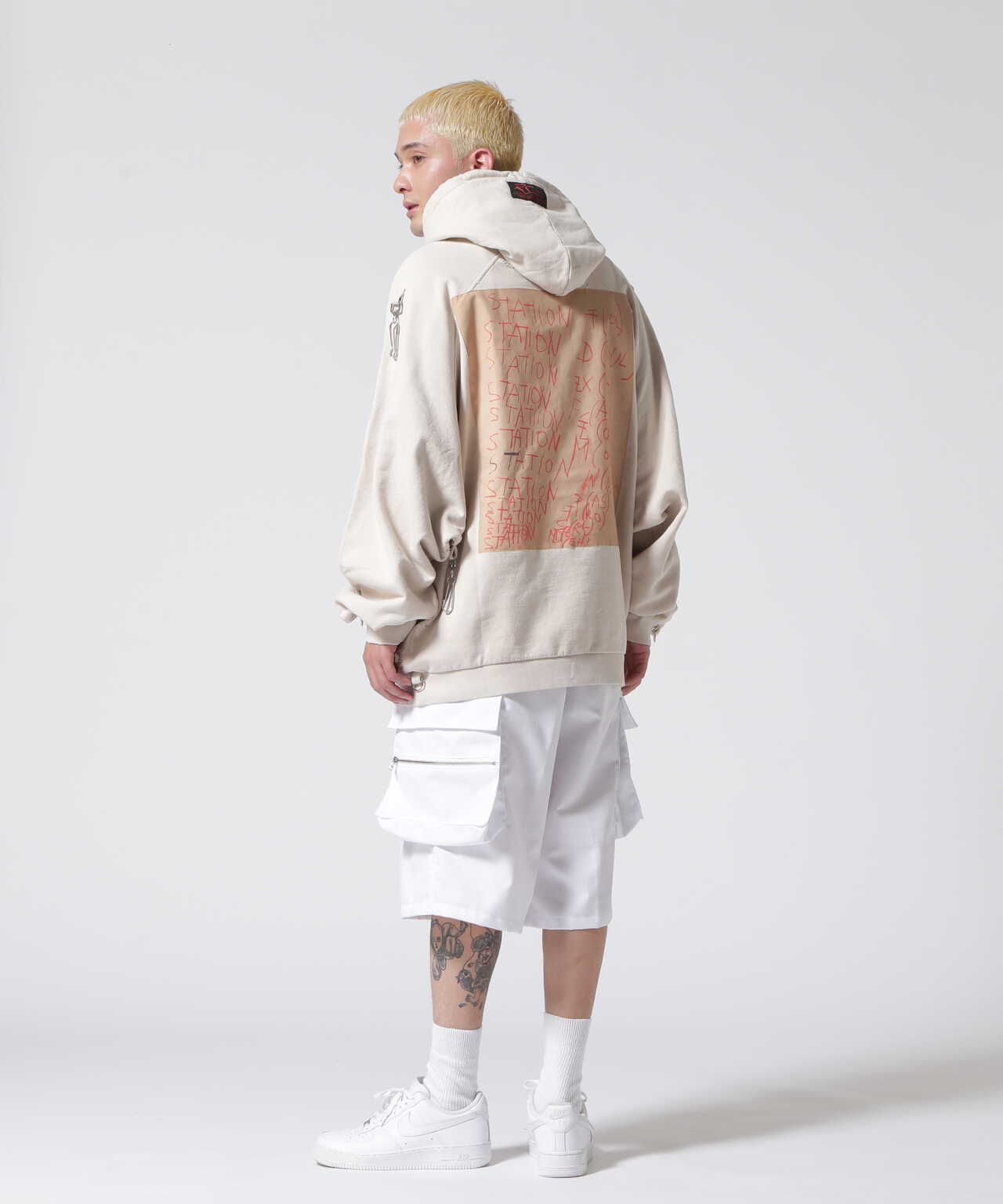 RAF SIMONS/ラフシモンズ/Washed Clasps and patch/パーカー | LHP