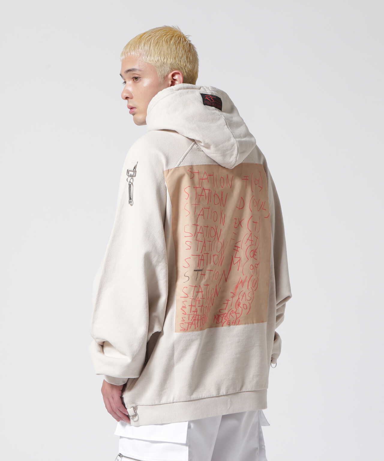 RAF SIMONS/ラフシモンズ/Washed Clasps and patch/パーカー | LHP