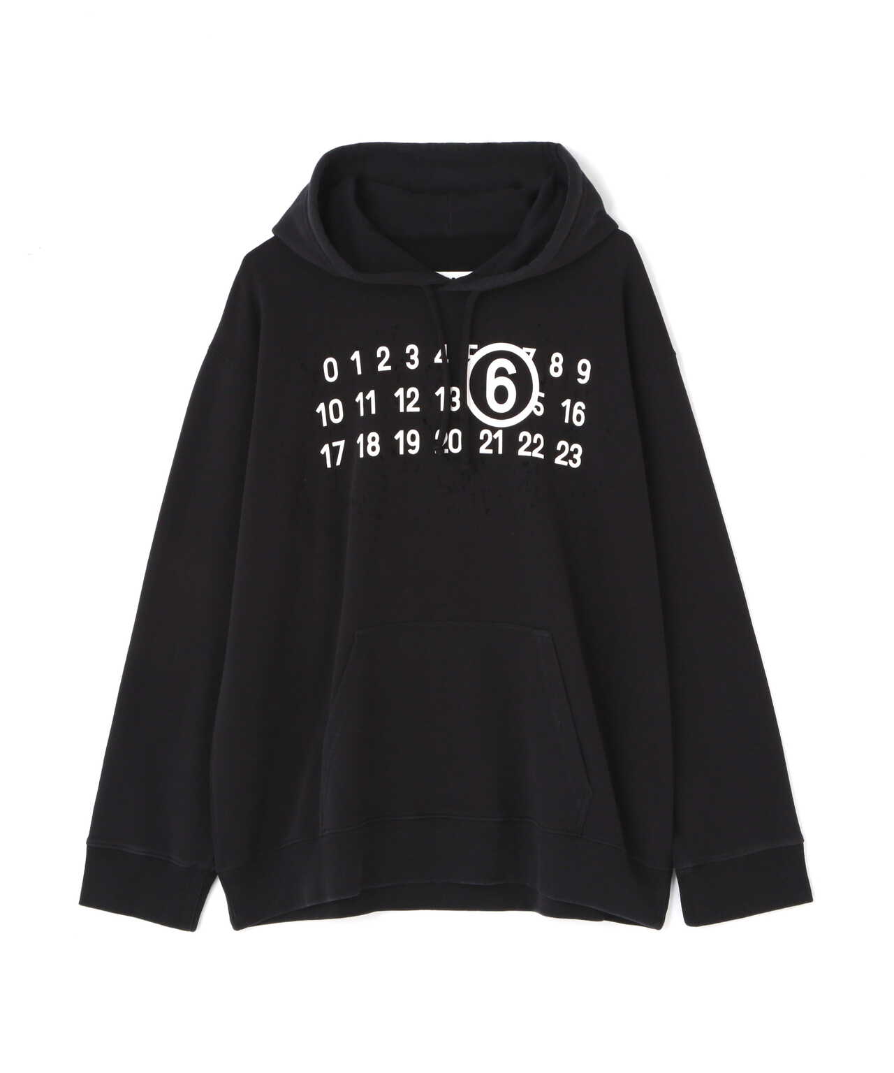 ロゴ【Maison Margiela】MM6 PULLOVER HOODIE