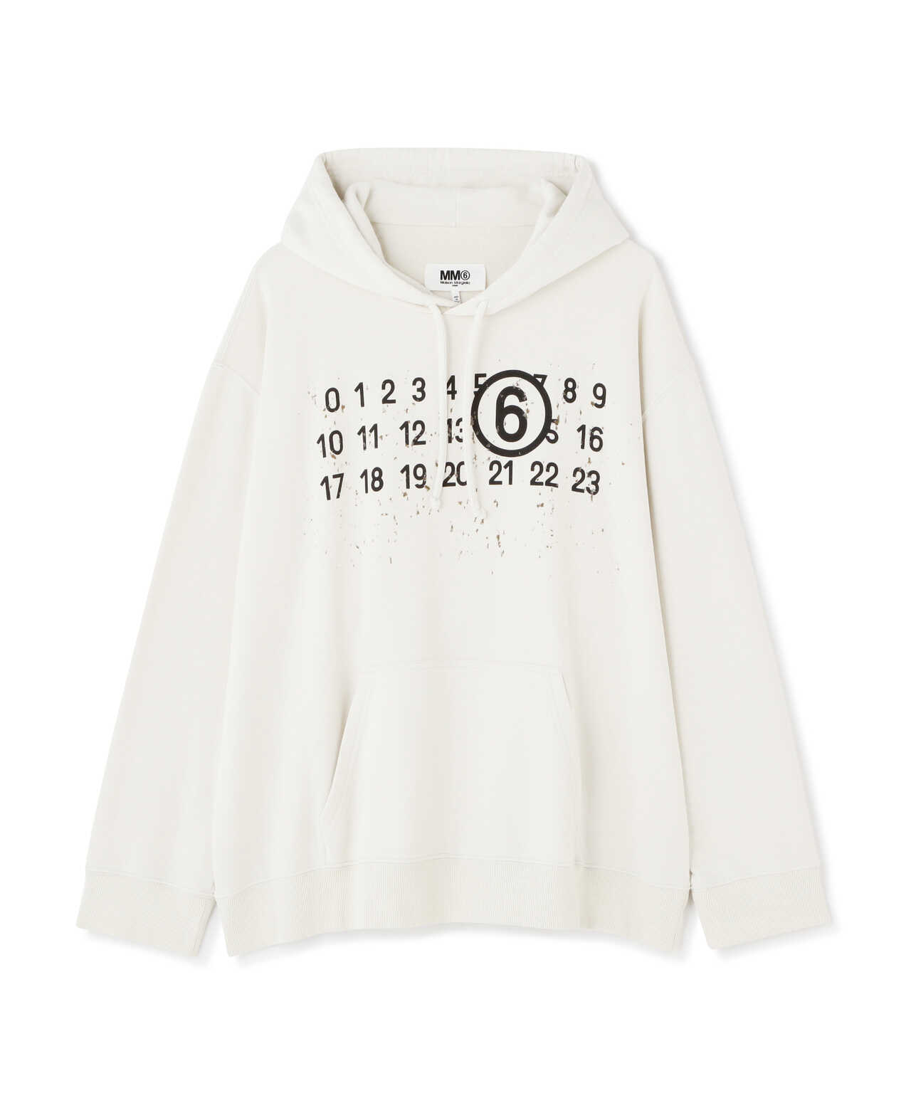 MM6 Maison Margiela logo-print half-zip Hoodie - Farfetch