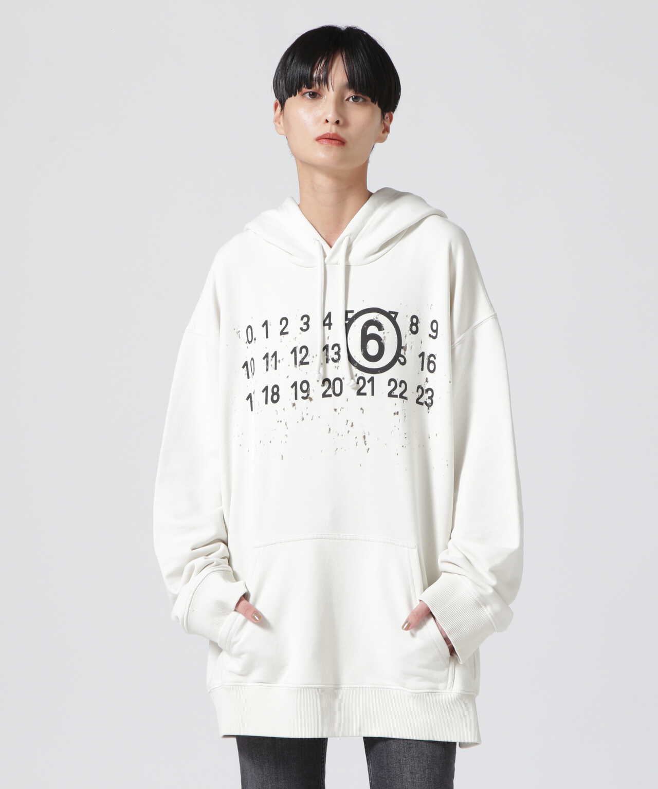 MM6 MaisonMargiela/エムエムシックス メゾンマルジェラ/Hoodie/ロゴ ...