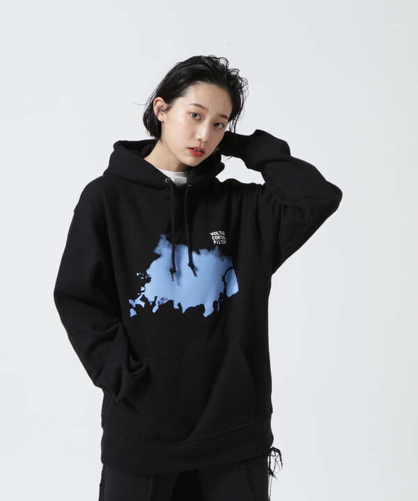 VOLTAGE CONTROL FILTER/ヴォルテージコントロールフィルター/Print Hoodie Oversized/パーカー