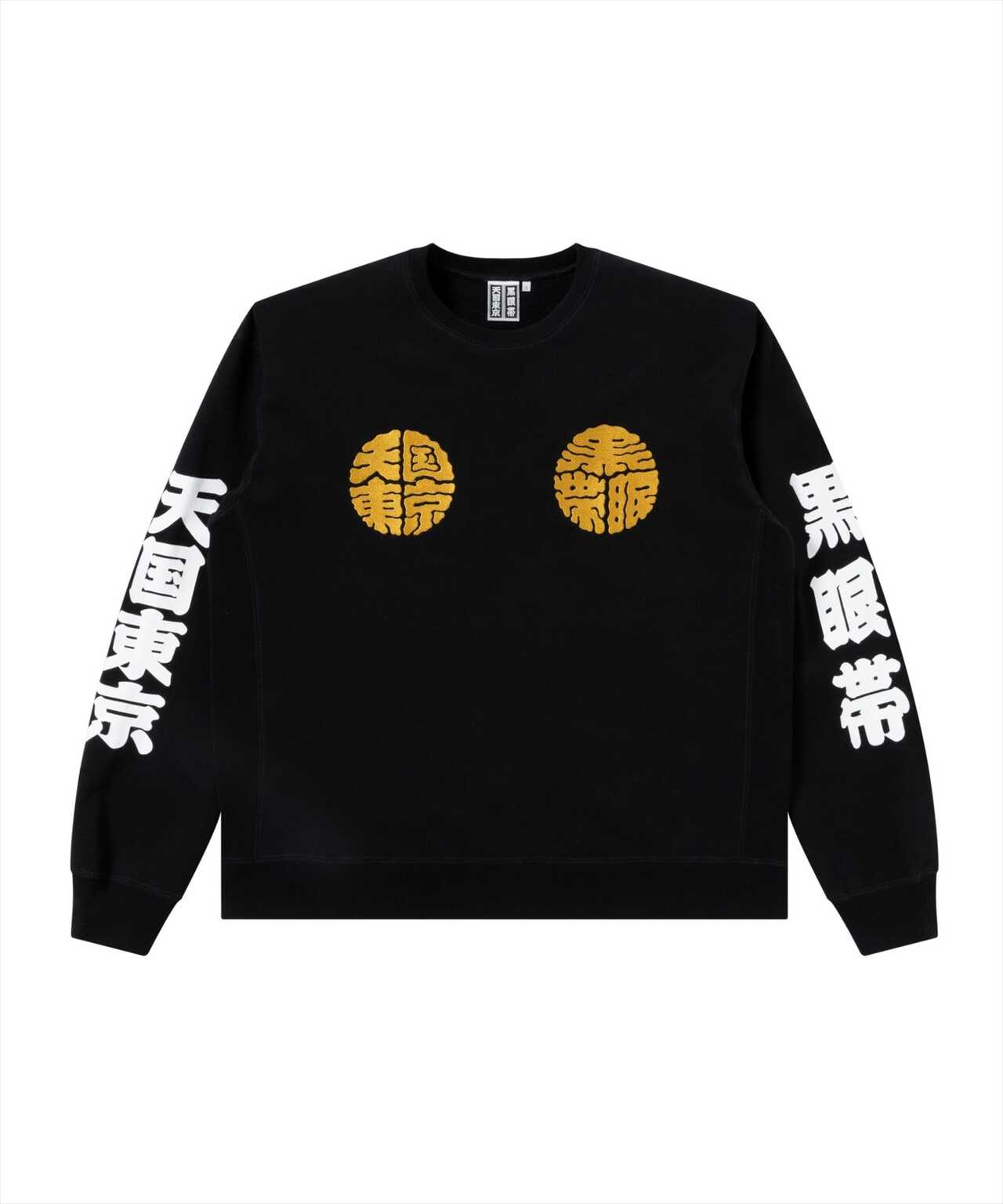 WACKO MARIA BlackEyePatch CREWNECK SWEAT