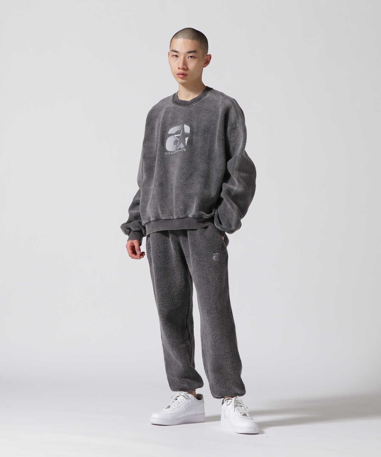 alexanderwang/アレキサンダーワン/CLASSIC CREW NECK SWEAT SHIRT