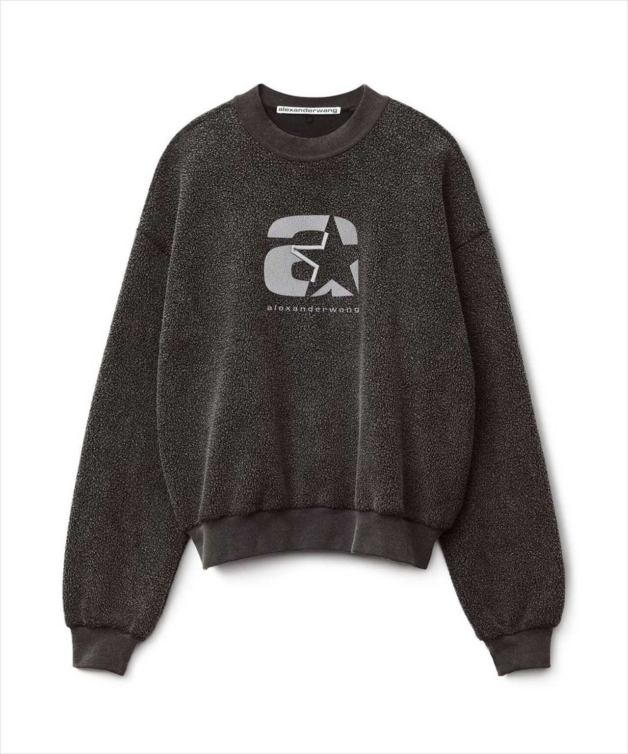 alexanderwang/アレキサンダーワン/CLASSIC CREW NECK SWEAT SHIRT 