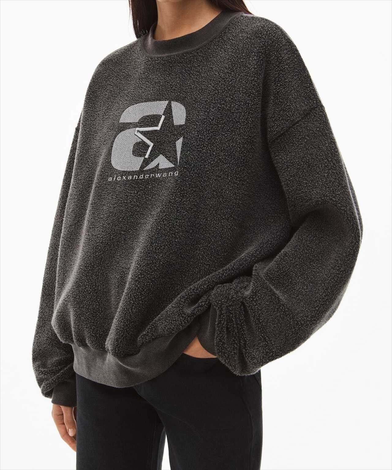 alexanderwang/アレキサンダーワン/CLASSIC CREW NECK SWEAT SHIRT 