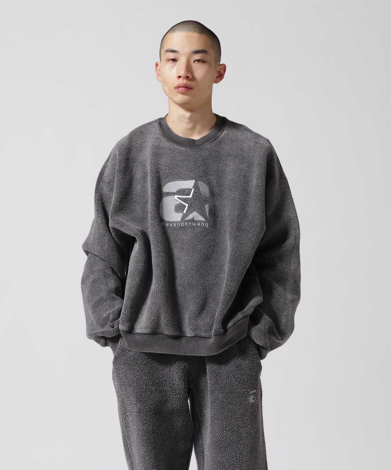 alexanderwang/アレキサンダーワン/CLASSIC CREW NECK SWEAT SHIRT/クラシッククルーネックスウェット |  LHP ( エルエイチピー ) | US ONLINE STORE（US オンラインストア）