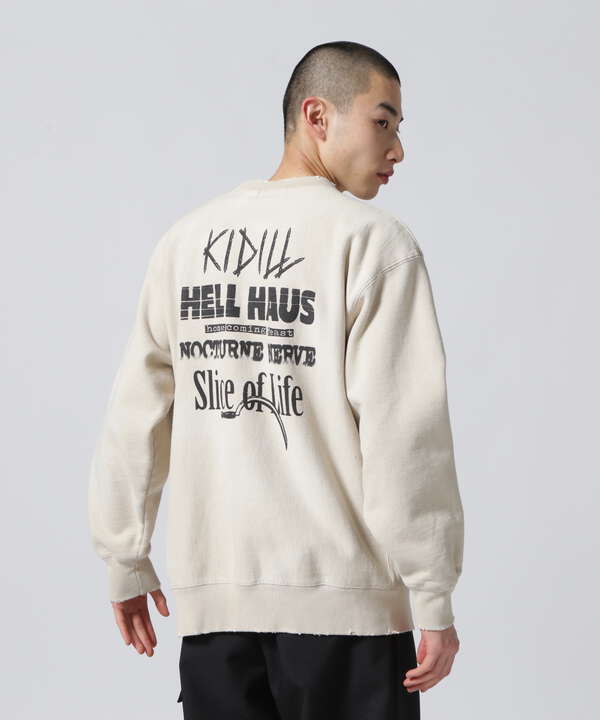 2個以上購入で送料無料 KIDILL Layered Sweat Pullover キディル