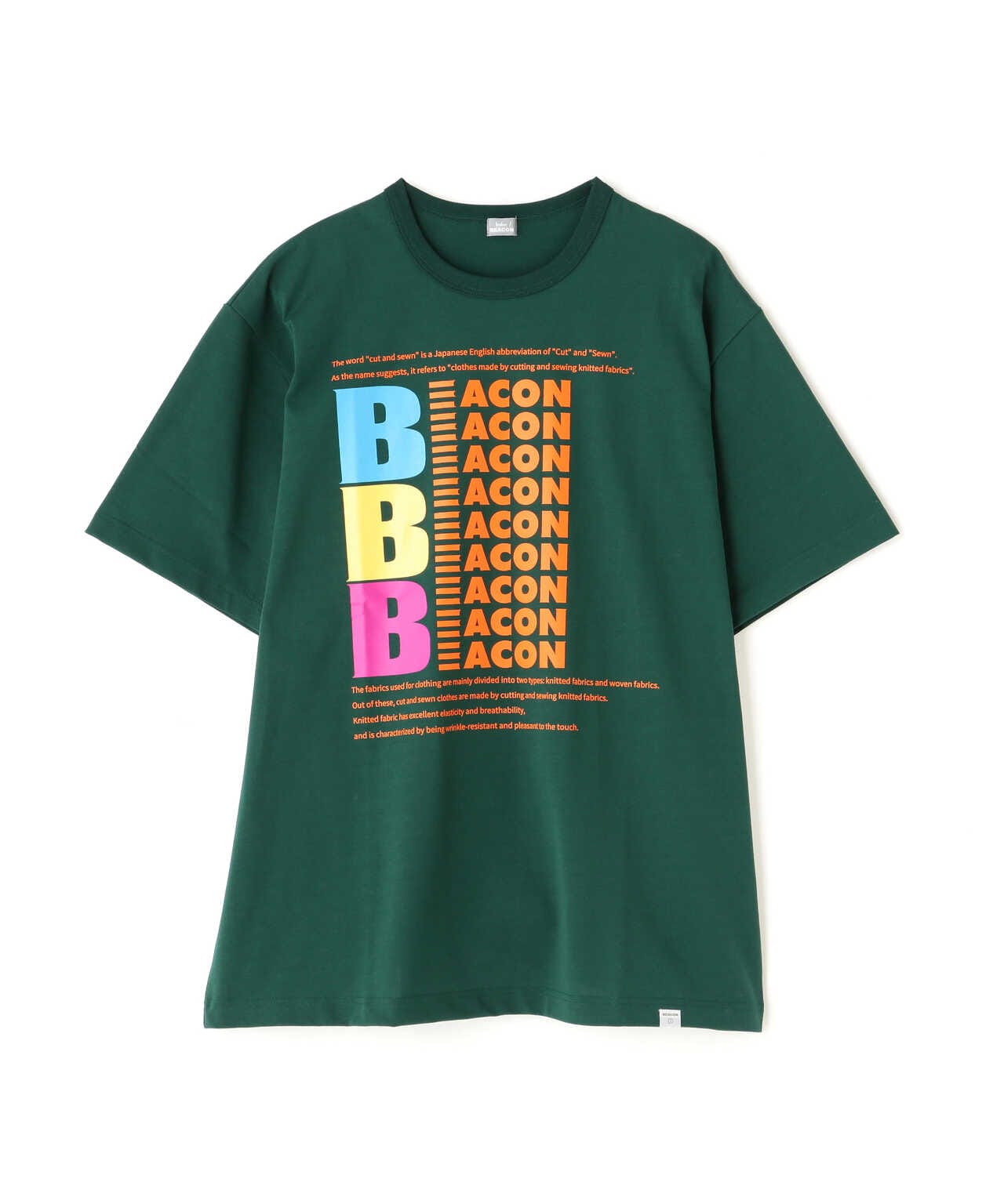 【kolor beacon】カラービーコン　ロゴTシャツ