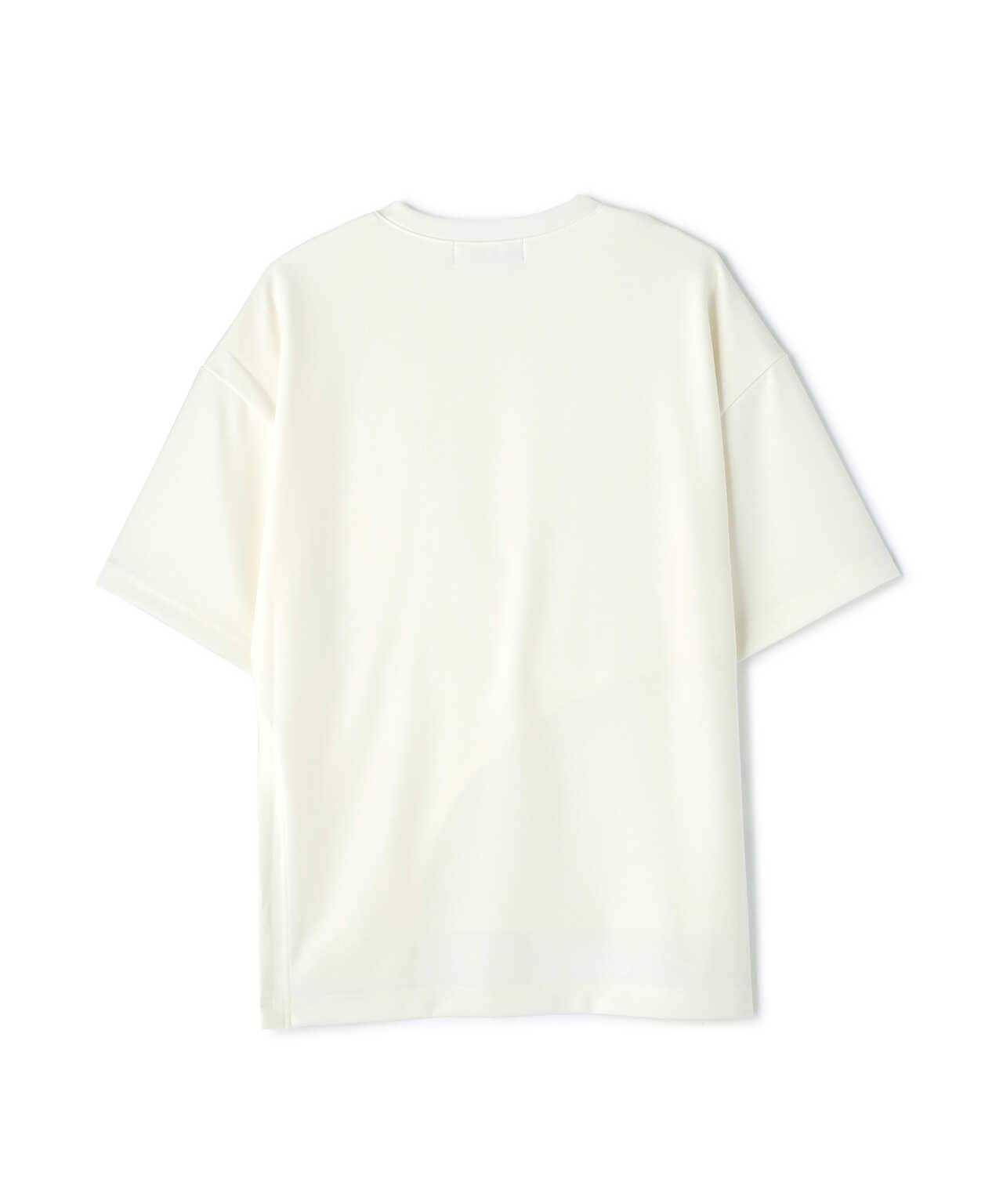 CULLNI/クルニ/Rounded-cutting Layered Georgette Tee/ラウンドカット