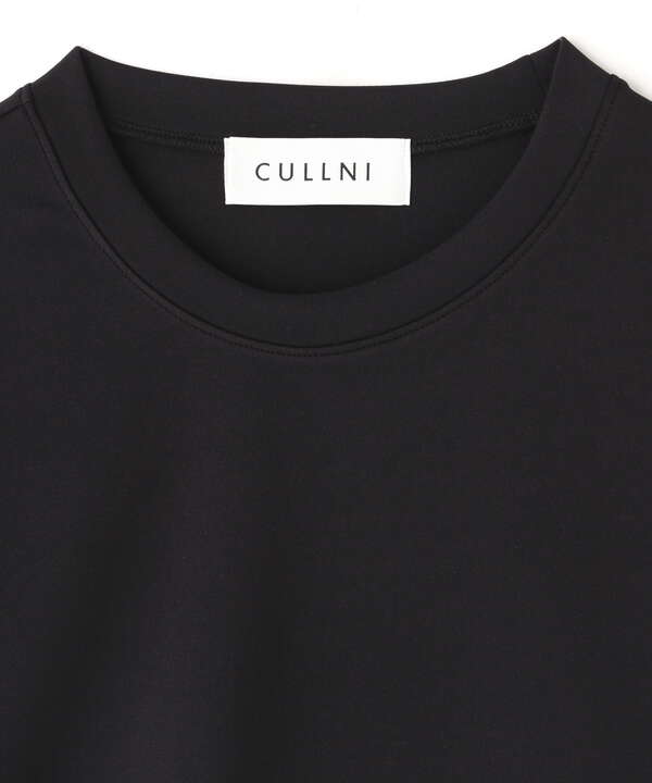 CULLNI/クルニ/Zip Pocket Asymmetric Hem Tee/ジップポケット