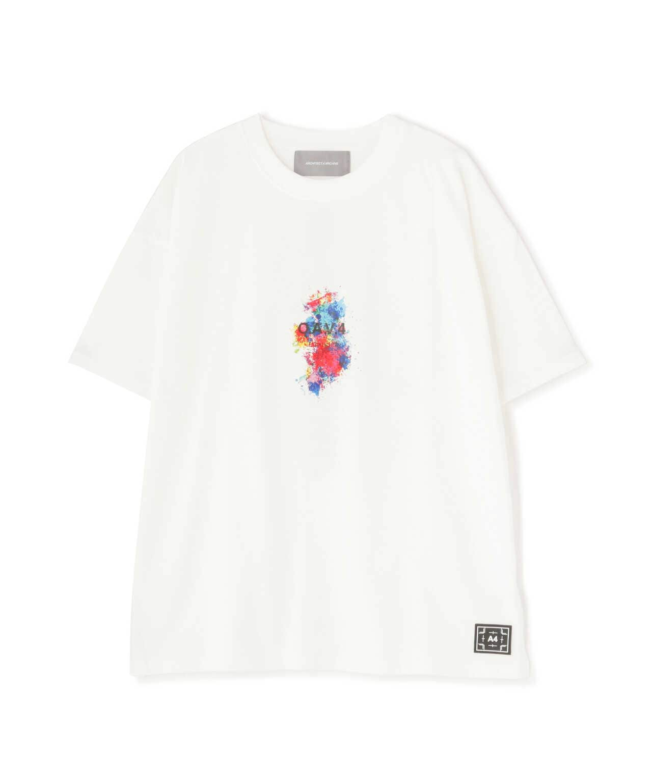 A4A/エーフォーエー/SPLASH PAINT SST/スプラッシュペイントTシャツ