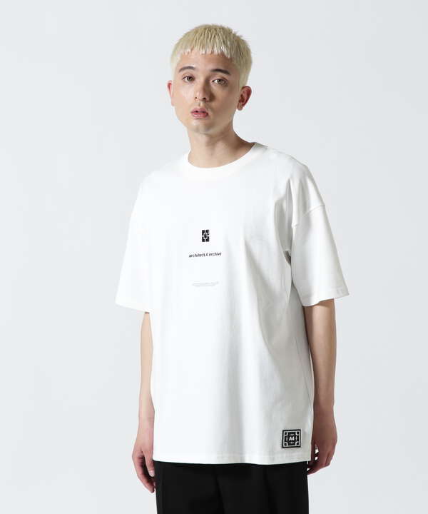 A4A/エーフォーエー/PEACOK FLOWER SST/ポケットフラワーTシャツ